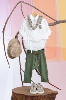 Stock βαπτιστικά ρούχα για αγόρι Bambolino Mathios