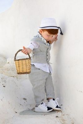 Stock βαπτιστικά ρούχα για αγόρι Bambolino Nikiforos