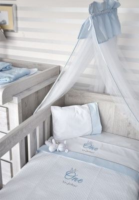 Byblos Κουβέρτα Αγκαλιάς & Λίκνου Mr One 80-8221-82 Πικέ 80x100cm