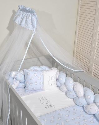 Miffy Σετ Κούνιας 7τμχ Des. 51 Σιέλ