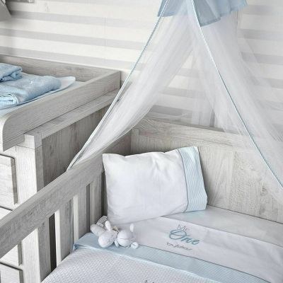 Byblos Κουβέρτα Κούνιας Mr One 80-8220-82 Πικέ 100x140cm