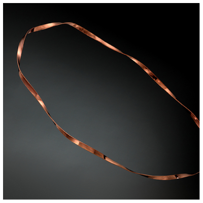 Στέφανα γάμου σε χάλκινο χρώμα Louvaris 390