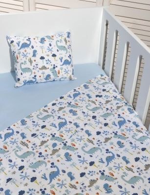 Baby Oliver des.183 σεντόνια κούνιας σετ 3 τμχ εμπριμέ