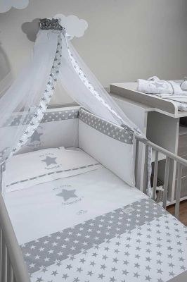 Σετ Κούνιας 8τμχ Baby Oliver Little Superstar 301