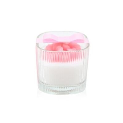 Μπομπονιέρες βάπτισης κερί Soap Tales Λουλούδι Ροζ 120γρ