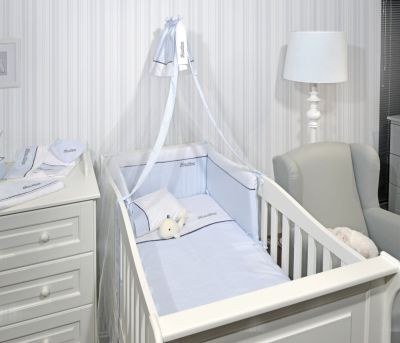 Nautica Σετ προίκας σιέλ ριγέ 