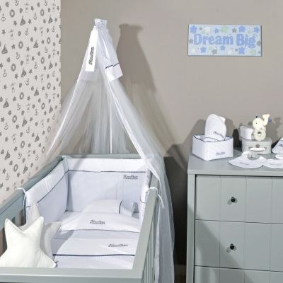 Nautica σετ προίκας γκρι ριγέ