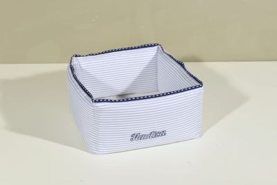 Nautica καλάθι καλλυντικών γκρι ριγέ