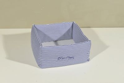 Nautica καλάθι καλλυντικών μπλε σκούρο ριγέ