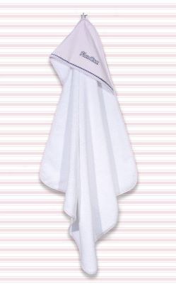 Νautica Μπουρνούζι ροζ ριγέ