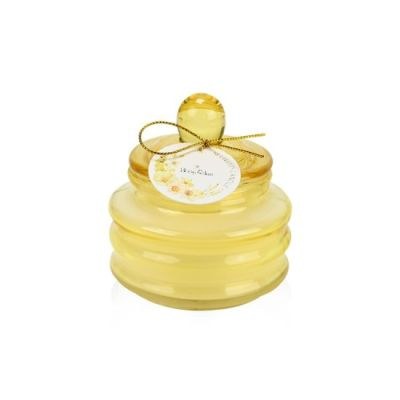 Μπομπονιέρες βάπτισης κερί Soap Tales flor yellow 70γρ