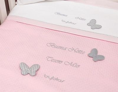  Byblos Κουβέρτα Κούνιας Tesoro Mio 80-8220-84 Πικέ 100x140cm