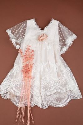 Χειμωνιάτικα βαπτιστικά ρούχα για κορίτσι Bambolino Lucy