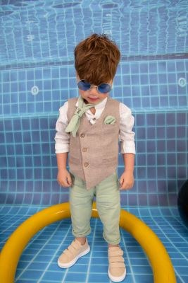 Βαπτιστικά ρούχα για αγόρι Bambolino Renos