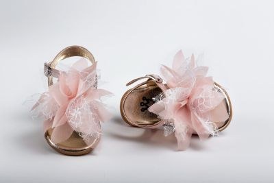 Βαπτιστικά παπούτσια για τα πρώτα βήματα Everkid Κ2229Ρ