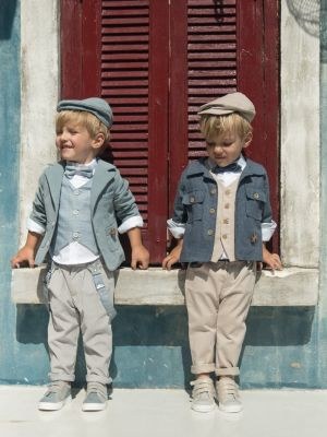 Χειμωνιάτικα βαπτιστικά ρούχα για αγόρι Stova Bambini AW23-24 B1