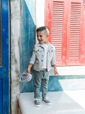 Χειμωνιάτικα βαπτιστικά ρούχα για αγόρι Stova Bambini AW23-24 B3