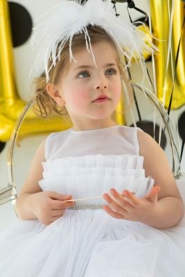 Βαπτιστικά ρούχα για κορίτσι Bambolino Crystal