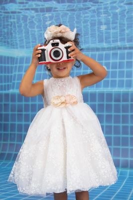 Βαπτιστικά ρούχα για κορίτσι Bambolino Ourania