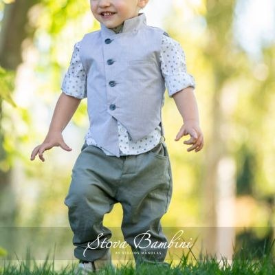 Βαπτιστικά ρούχα για αγόρι Stova Bambini SS23B5
