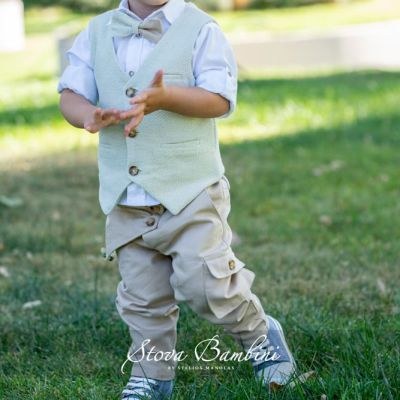 Βαπτιστικά ρούχα για αγόρι Stova Bambini SS23B11
