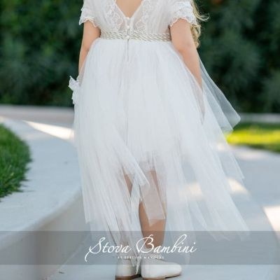 Stock βαπτιστικά ρούχα για κορίτσι Stova Bambini SS23G3