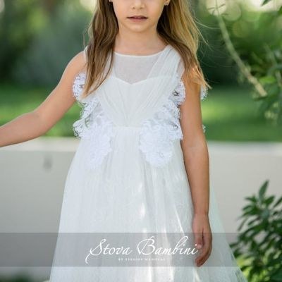 Βαπτιστικά ρούχα για κορίτσι Stova Bambini SS23G7