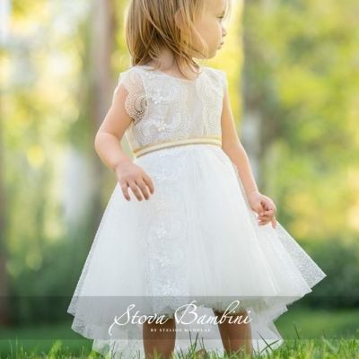 Βαπτιστικά ρούχα για κορίτσι Stova Bambini SS23G9