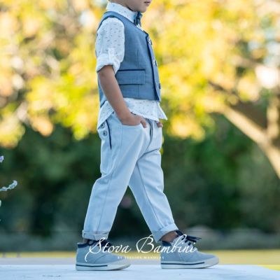 Stock βαπτιστικά ρούχα για αγόρι Stova Bambini SS23B19