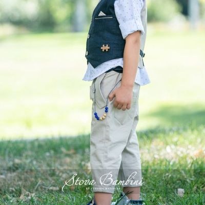 Βαπτιστικά ρούχα για αγόρι Stova Bambini SS23B9