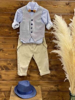 Stock βαπτιστικά ρούχα AW113