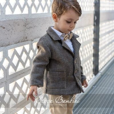 Βαπτιστικά ρούχα για αγόρι Stova Bambini AW22-23 B2