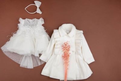 Βαπτιστικά πανωφόρια Bambolino Aura