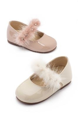 Χειμωνιάτικα βαπτιστικά παπούτσια για κορίτσι Babywalker PB.5867