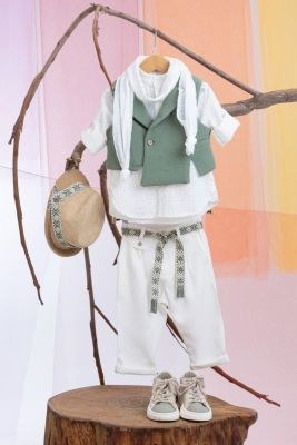 Βαπτιστικά ρούχα για αγόρι Bambolino Kleomenis