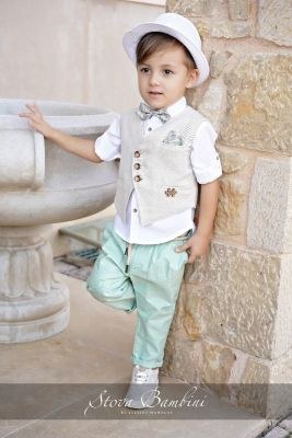 Βαπτιστικά ρούχα για αγόρι Stova Bambini SS24 B10