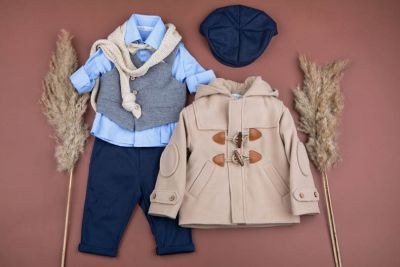 Βαπτιστικά ρούχα για αγόρι φθινόπωρο - χειμώνας Bambolino Aiolos