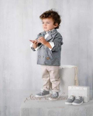 Βαπτιστικά ρούχα αγόρι φθινόπωρο -χειμώνας Stova Bambini AW 25-26 B3