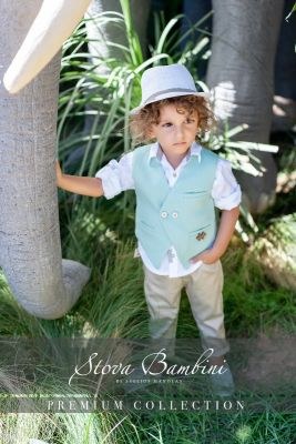 Βαπτιστικά ρούχα αγόρι Stova Bambini SS25 B5