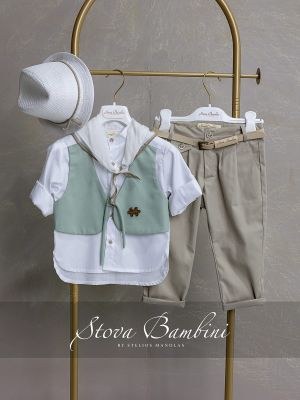 Βαπτιστικά ρούχα αγόρι Stova Bambini SS26 B27