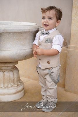 Βαπτιστικά ρούχα για αγόρι Stova Bambini SS24 B11