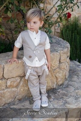 Βαπτιστικά ρούχα για αγόρι Stova Bambini SS24 B16