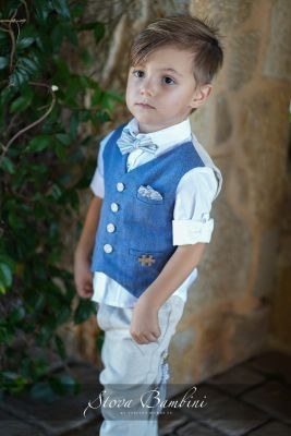 Βαπτιστικά ρούχα για αγόρι Stova Bambini SS24 B13