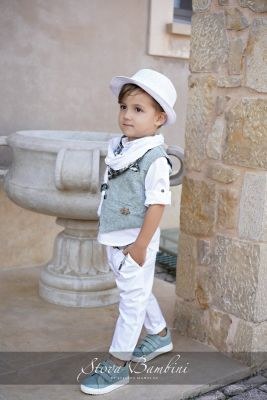 Stock βαπτιστικά ρούχα για αγόρι Stova Bambini SS24 B7