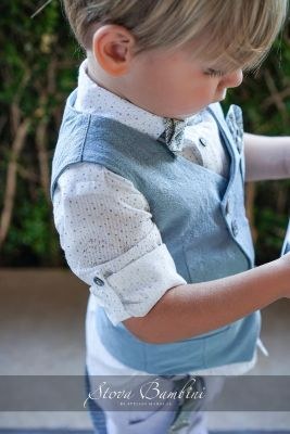 Βαπτιστικά ρούχα για αγόρι Stova Bambini SS24 B12