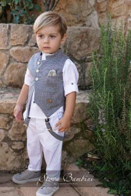 Βαπτιστικά ρούχα για αγόρι Stova Bambini SS24 B3