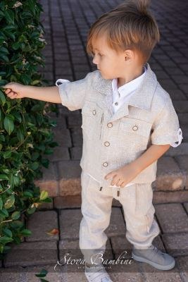 Stock βαπτιστικά ρούχα για αγόρι Stova Bambini SS24 B25