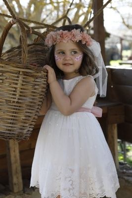 Βαπτιστικά ρούχα κορίτσι Bambolino Despoina