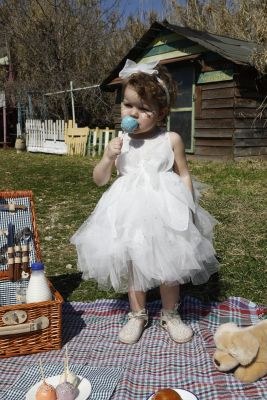 Βαπτιστικά ρούχα κορίτσι Bambolino Butterfly