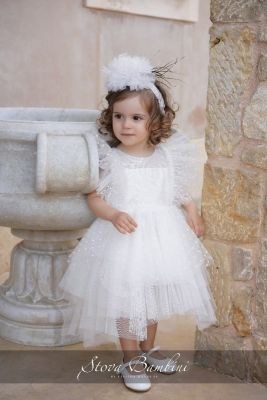 Βαπτιστικά ρούχα για κορίτσι Stova Bambini SS24 G29